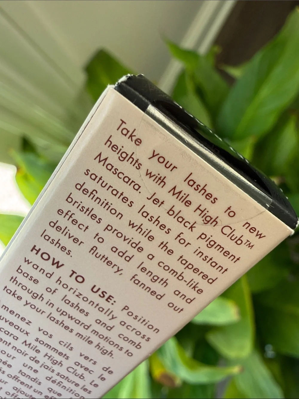 NEW Wander Beauty Mile High Club Mascara -Length & Define -Sealed Box Jet Black